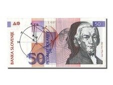 #101720 Geldschein, Slowenien, 50 Tolarjev, 1992, 1992-01-15, VZ+