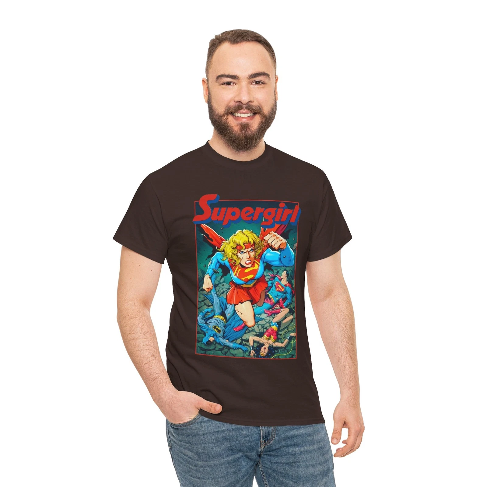 Supergirl T-Shirt - Crisis on Infinite Earths - DC Comics - Tom Grummett Art