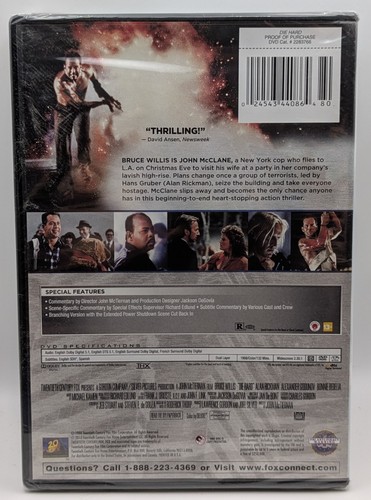 Die Hard DVD 1988 Bruce Willis NEU VERSIEGELT - Bild 2 von 2