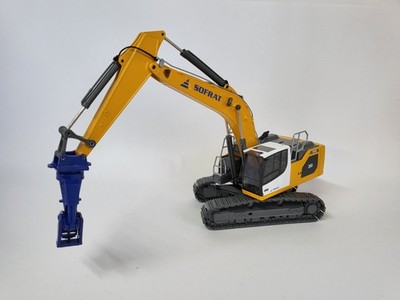 CONRAD - LIEBHERR R938 V SOFRAT Excavator - Limited and Numbered Edition of ...