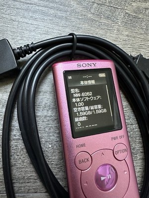 Sony Walkman NW-E052 Digital Media MP3 Player 2GB Japanese Version