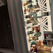 HUGE Dinosaur Toy Figures Lot of 23 Mixed Brands