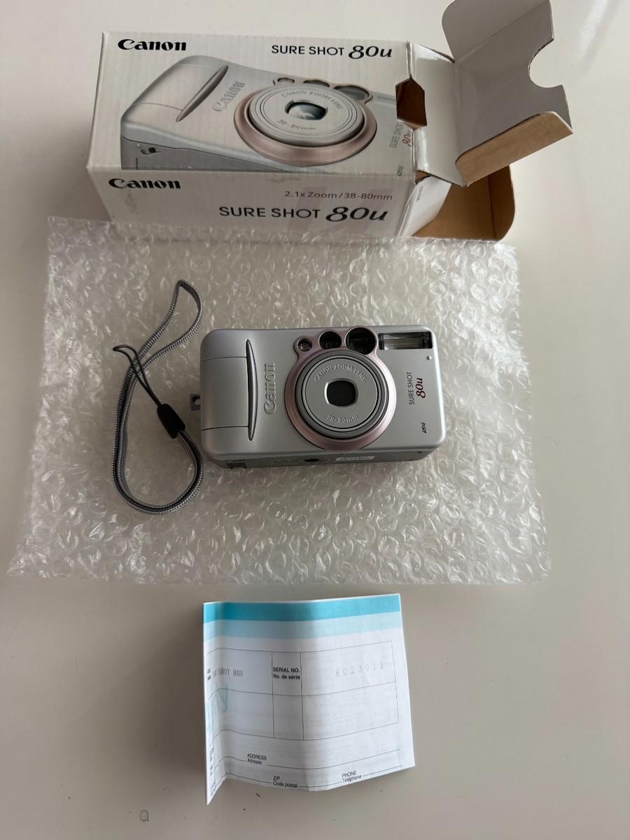 Canon 80U 35mm Point & Shoot Film Camera for sale online | eBay