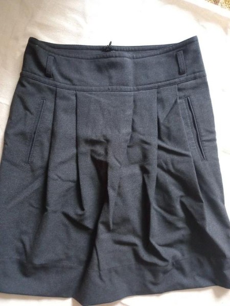 Women Henry Cotton'S Skirt Grey 34 / XS / 42