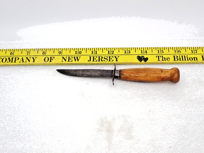 Vintage Mora 3.5'' fixed blade  with wood handle Knife made in Sweden
