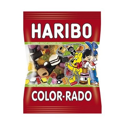 Haribo Color Rado Gummies 2 Bags Each 200g Candy Mix Treats
