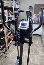 Elliptical Cross Trainer With Digital Touch Screen And LCD Monitor