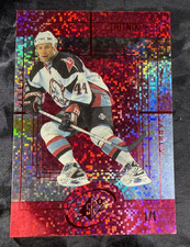 1999-00 Upper Deck SPx Alexei Zhitnik # 16 Spectrum Red 1/1 Buffalo Sabres