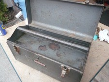Craftsman Mechanics Metal Toolbox Gray 18 x 9...