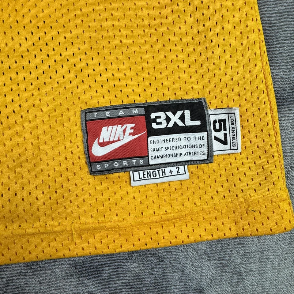 Camiseta de baloncesto de los Angeles Lakers para hombre 3XL amarilla púrpura de la NBA Gary Payton Nike Foto 4 de 4
