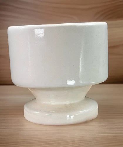 Haeger Pottery Pedestal Planter 5” Tall Off White Spring Houseplants Vintage