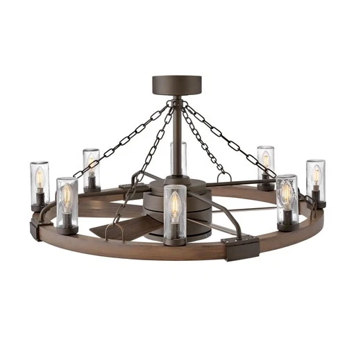 Hinkley Lighting - 36``with 28``Ceiling Fan - Fan - Sawyer - 36 Inch 5 Blade - Picture 1 of 4