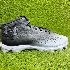 Under Armour Spotlight Fran RM 4.0 Mens Size 10 Black White Football Cleats