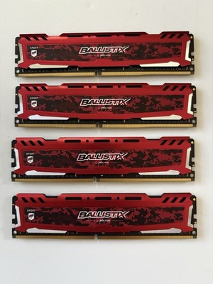 Micron Ballistix 32GB (4x8GB) RAM DDR4 2400MHz