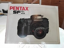 Pentax SF1 Owners Manual Instructions Guide-good condition- English