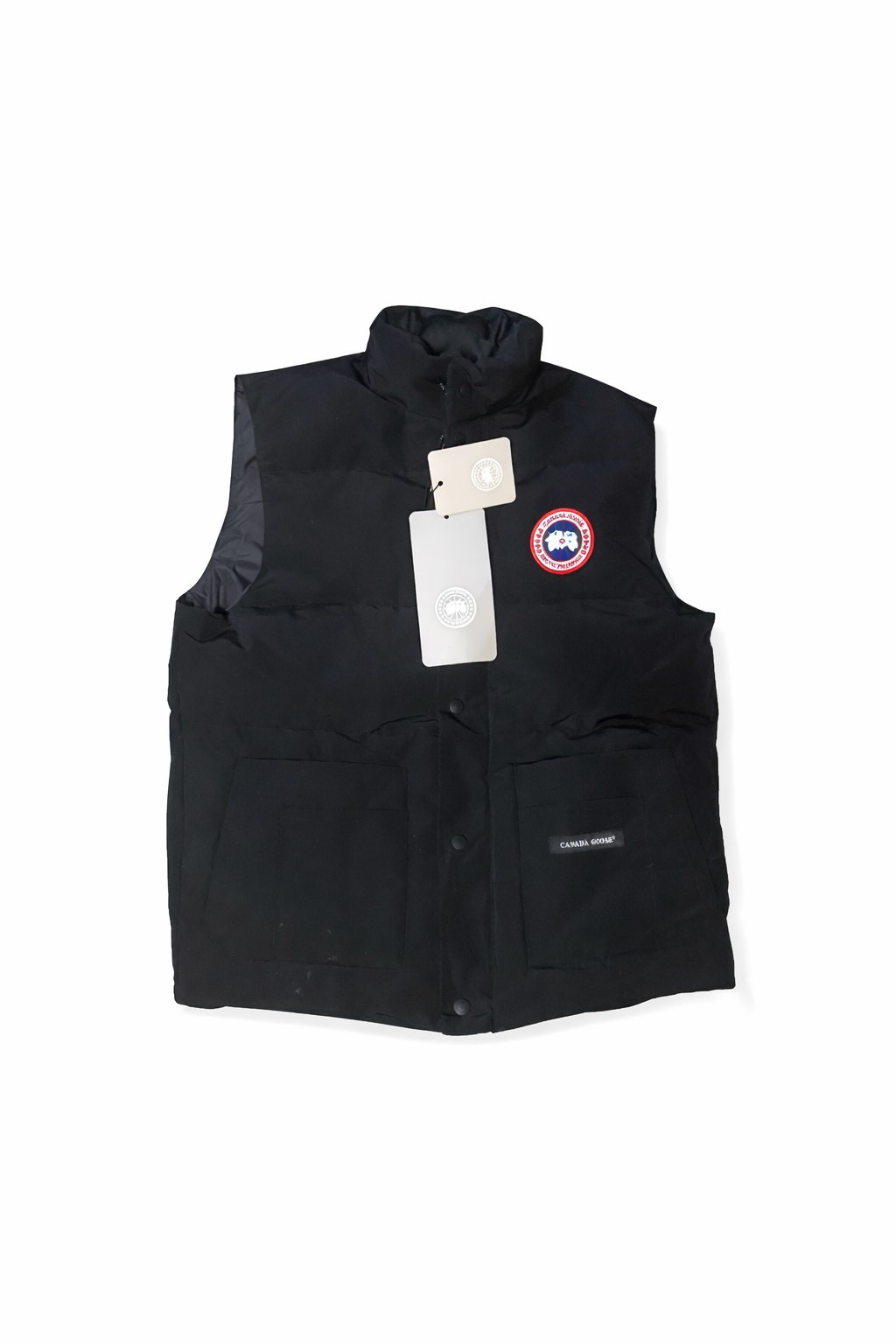 Canada Goose 4154M Men's Medium Regular Freestyle Crew Vest - Black