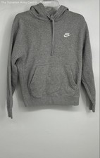 Nike Womens Gray Black Short Sleeve T-Shirt Dress Hoodie Size S/XS Lot Of 2