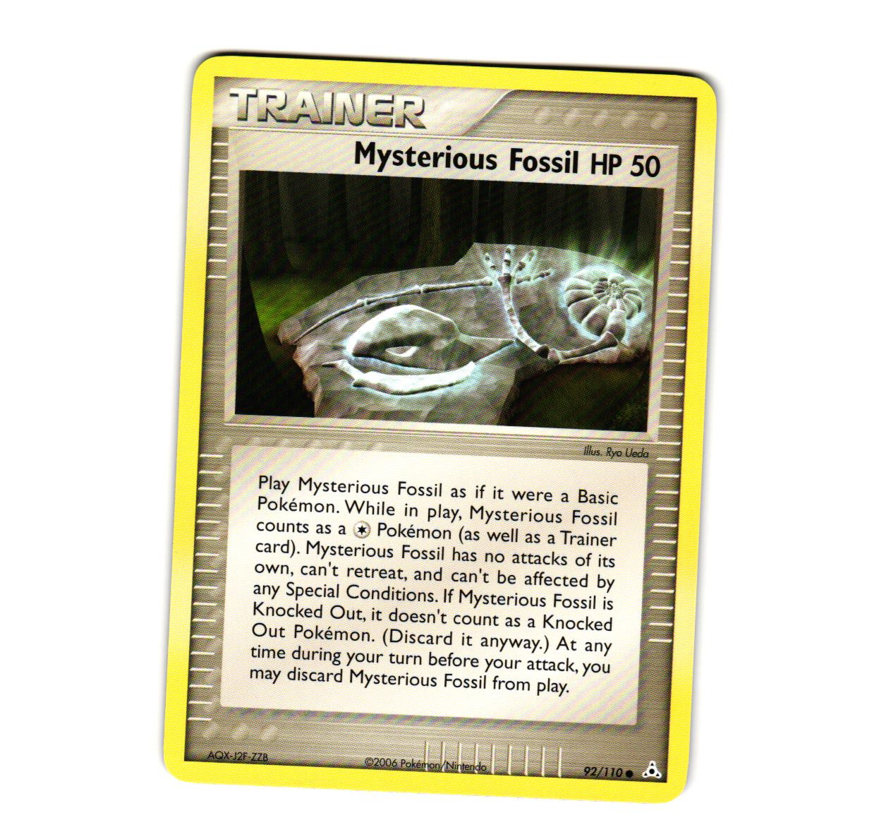Pokemon Mysterious Fossil 85/108 Power Keepers NM
