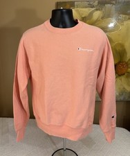 Vintage Champion Reverse Weave Peach/pink Color Sweatshirt Men  s Size Small