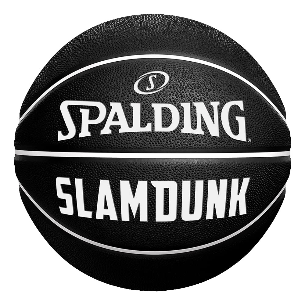 Баскетбольный мяч Spalding Slam Dunk Черно-белый размер 5 Баскетбольный сертификат 8590₽