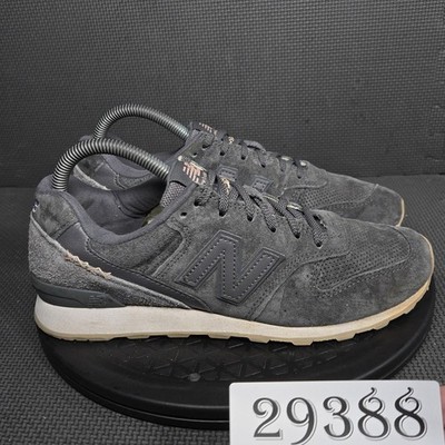 New Balance 696 Shoes Womens Size Gray Suede Casual