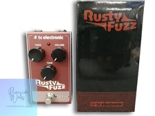 TC Electronic Rusty Fuzz Distortion Effect Pedal Guitar FX Used JP
