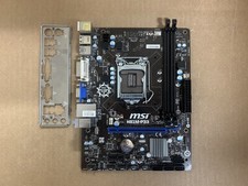 MSI H81M-P33 MicroATX Motherboard Intel LGA1150 DDR3 HDMI VGA PCIe USB LAN
