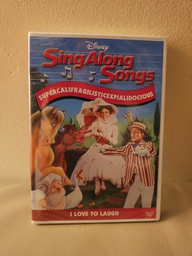 Sing-Along Songs: Supercalifragilisticexpialidocous (DVD) New - Disney - Afbeelding 1 van 4