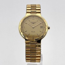 Orologio Uomo Longines Conquest 161 4940 Quadrante Oro Quarzo Usato Funzionan...