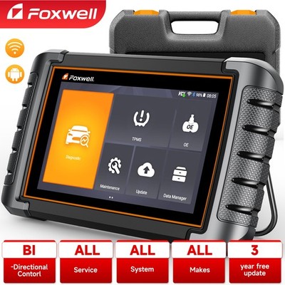 Foxwell NT809 Profi Auto OBD2 Diagnosegerät Scanner 30+ Reset ALLE SYSTEM TPMS