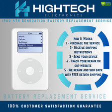 iPod Classic 4TH Generation Battery Replacement service