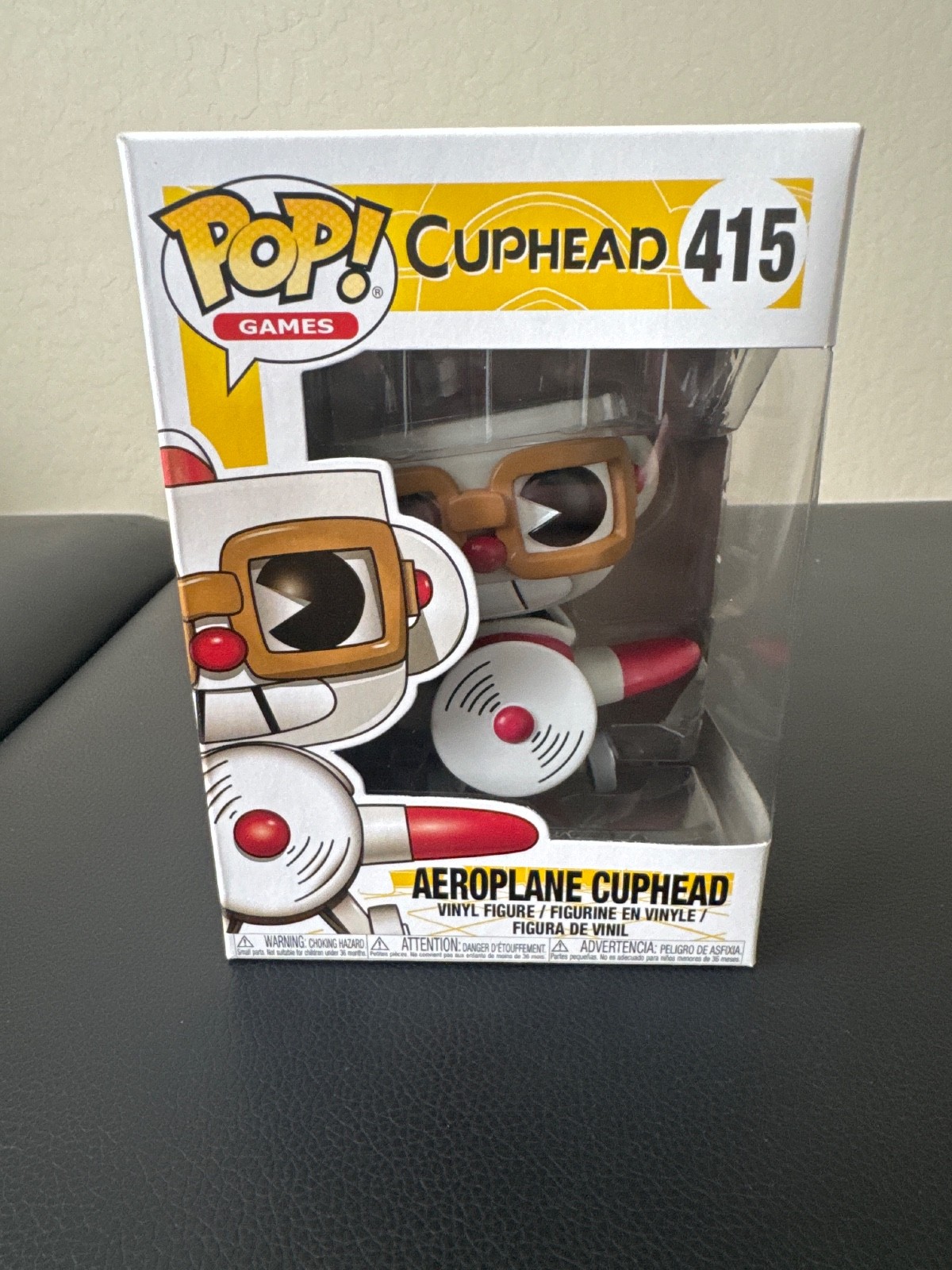 En Oferta Funko Pop! Vinyl: Cuphead - Aeroplane Cuphead #415