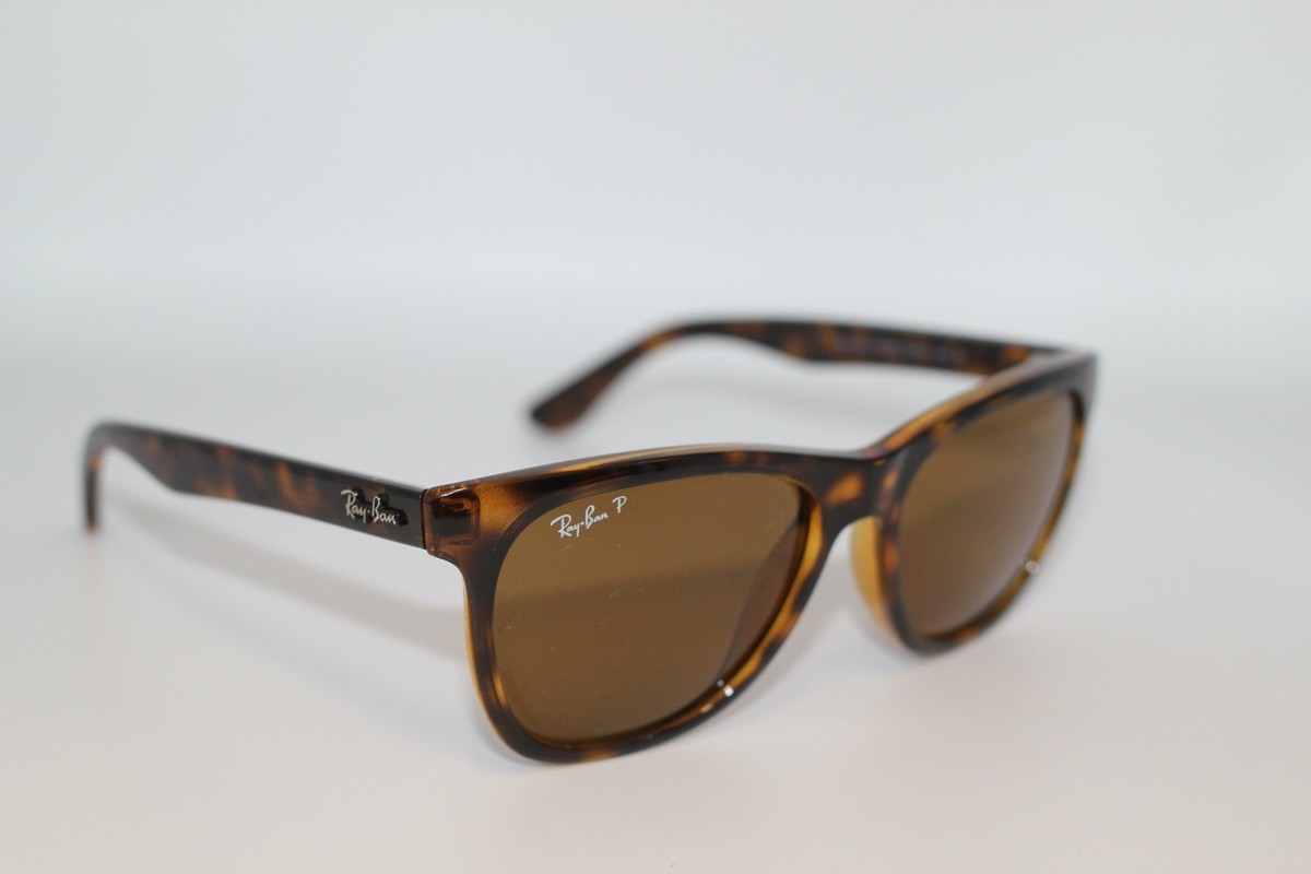 Ray-Ban RB4184 Tortoise / Brown Gradient Polarized  display picture 3