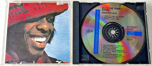 SLY & THE FAMILY STONE GREATEST HITS CD 1987 Austria/Holland CBS epic EPC4625242 - Picture 3 of 6