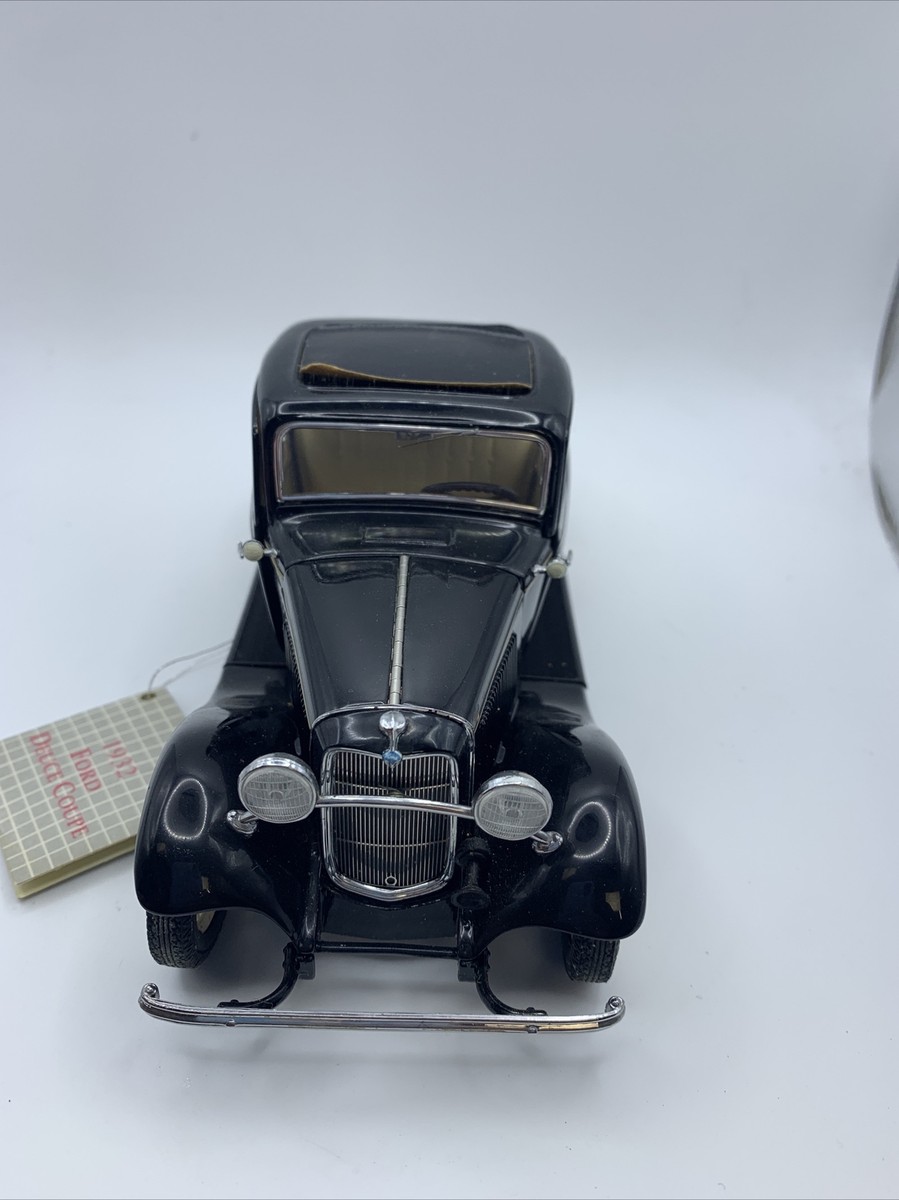 Vintage Franklin Mint 1932 Black Ford Deuce Coupe With Tags