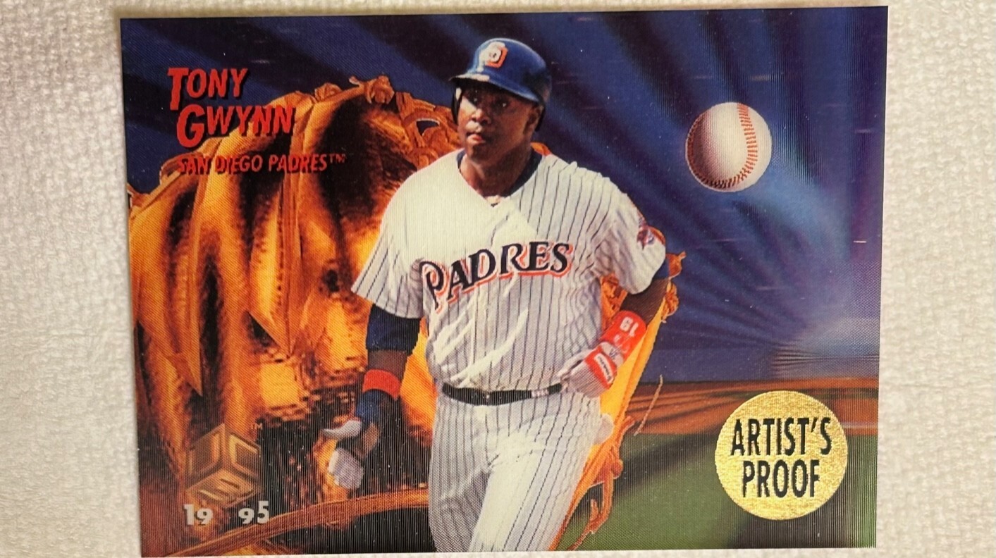 1995 Upper Deck UC3 Tony Gwynn Artist Proof card