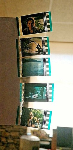 the lost world 35mm set of five film cells sarah harding ian malcolm jurassic - Picture 5 of 5