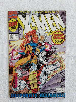  Uncanny X-Men #281 (Oct 1991, Marvel) VF+ 8.5