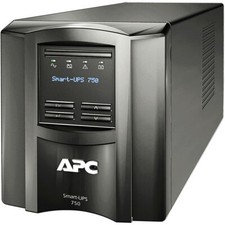 APC Smart-UPS, SMT750C Tower Back-UPS, 750VA, 6 x NEMA 5-15R, AVR, LCD, 16GB