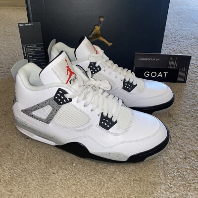 jordan 4 cement golf shoe