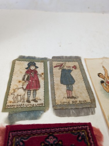 Tarjetas de seda tabaco de principios de 1900 alfombras bandera deportiva universitaria Wisconsin Minnesota - Imagen 3 de 7