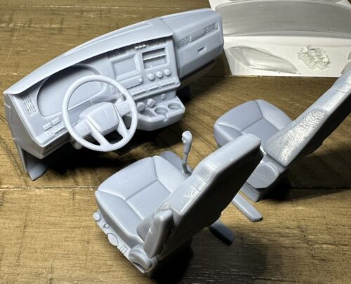 rc tamiya 1/14 truck body parts Kenworth 1:14 T800 W900 T-680 Lesu Lowboy Wedico - Picture 19 of 20