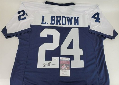 Larry Brown Signed Dallas Cowboys Throwback Jersey (JSA COA) Super Bowl XXX MVP - Picture 2 of 7