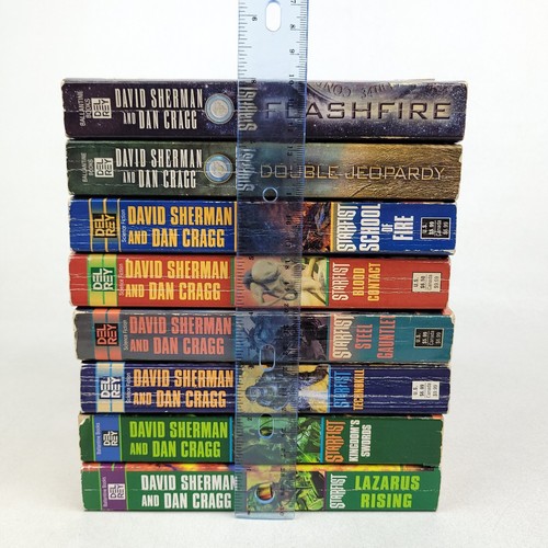 Lot of 8 Starfist Paperbacks, David Sherman & Dan Craig Military Scifi SFF - Picture 15 of 15