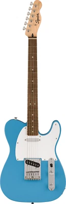 SQUIER Sonic™ Telecaster®, Laurel Fingerboard, White Pickguard, California Blue - Bild 1 von 4