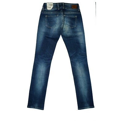 Pepe Jeans Kiana - Jeans Femme Regular Fit - Taille W28 L32 - Bleu Denim - Straight Basse