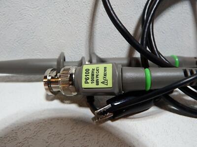 P6100 DC 100MHZ Oscilloscope Scope Clip Probe 100MHz For Tektronix GHGC-D3