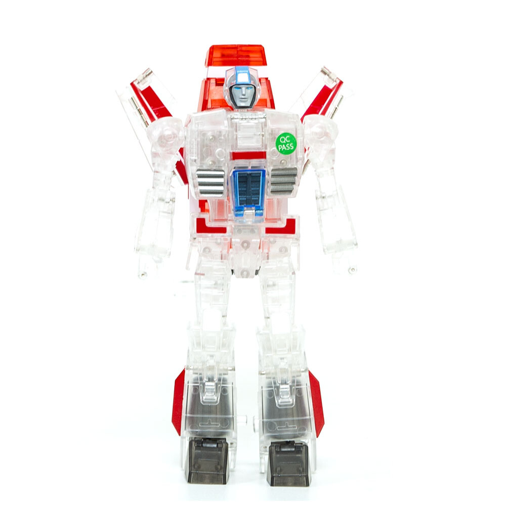 Newage H45T Jetfire FifeFox Transparent Skyfire NA Action