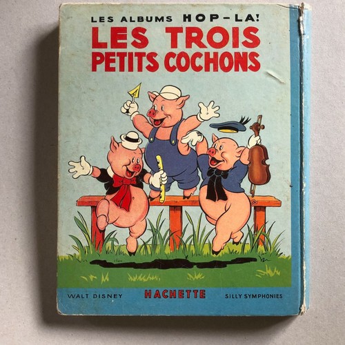 Walt Disney — Les trois petits cochons — album pop-up Hop-la! — Hachette — 1936 - Picture 12 of 14