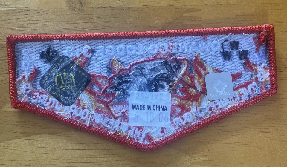 2010 Vintage Owaneco Lodge 313 Order Of The Arrow Lodge Flap BSA - Image 3 of 4